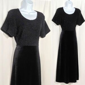 90s vintage whimsigoth maxi dress